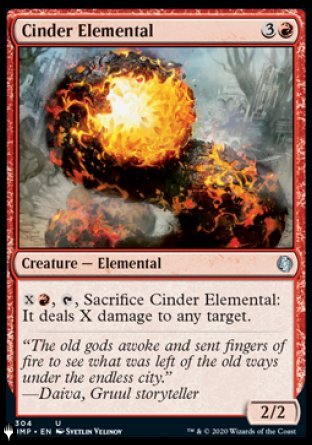 Cinder Elemental [The List] - Destination Retro