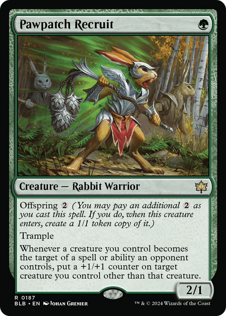 Pawpatch Recruit [Bloomburrow] - Destination Retro