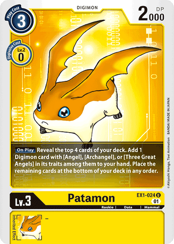 Patamon [EX1-024] [Classic Collection] - Destination Retro