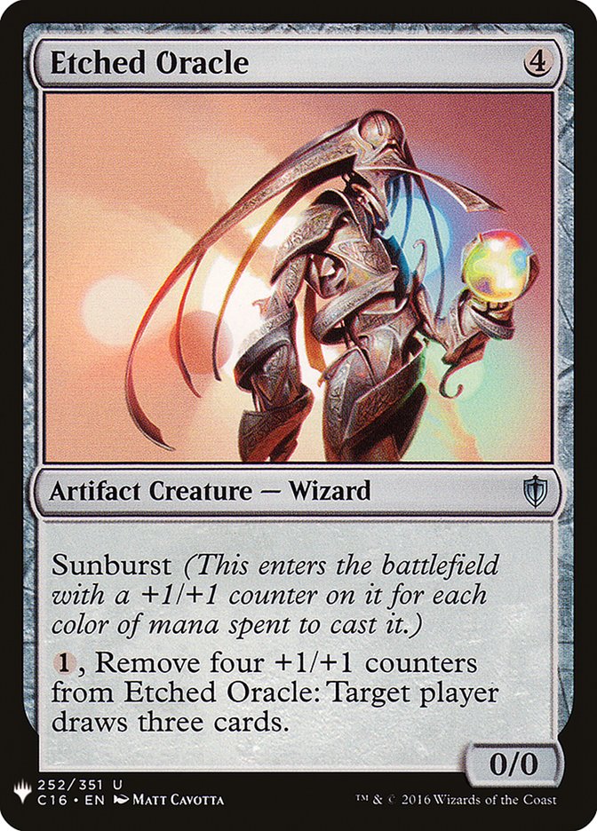 Etched Oracle [Mystery Booster] - Destination Retro