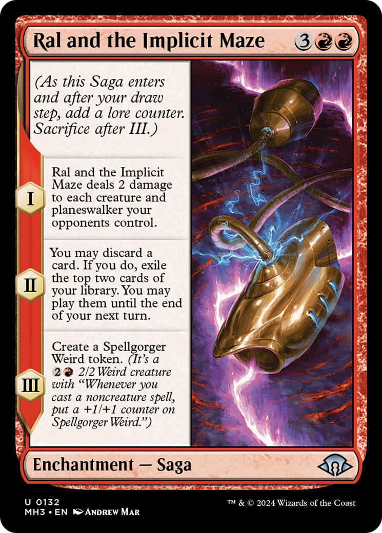 Ral and the Implicit Maze [Modern Horizons 3] - Destination Retro