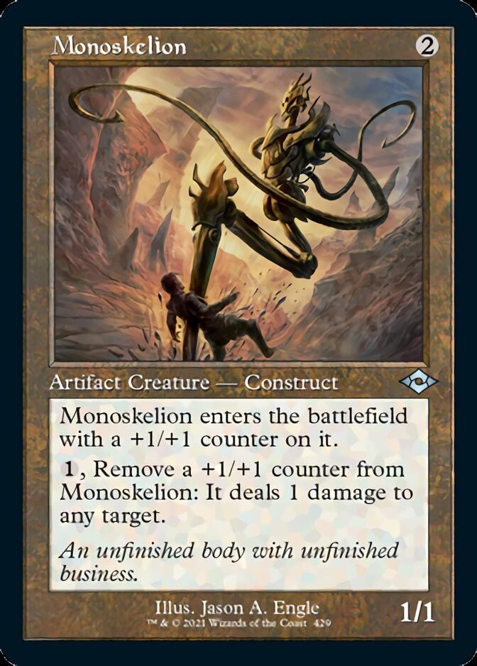 Monoskelion (Retro Foil Etched) [Modern Horizons 2] - Destination Retro