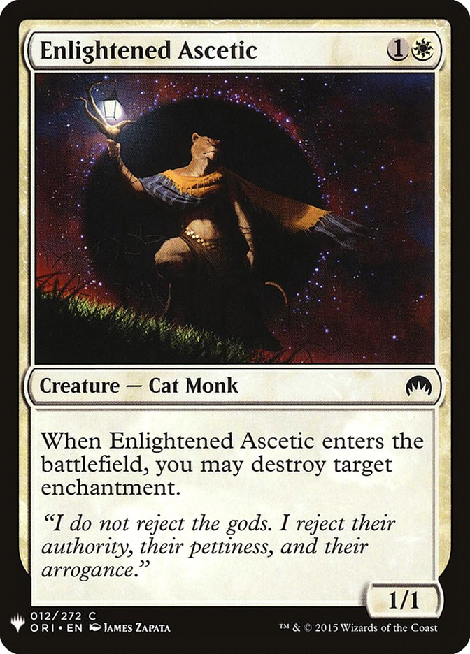 Enlightened Ascetic [Mystery Booster] - Destination Retro