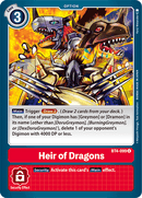 Heir of Dragons [BT4-099] [Great Legend] - Destination Retro