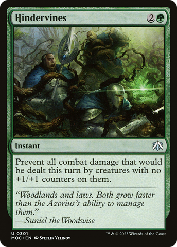 Hindervines [March of the Machine Commander] - Destination Retro