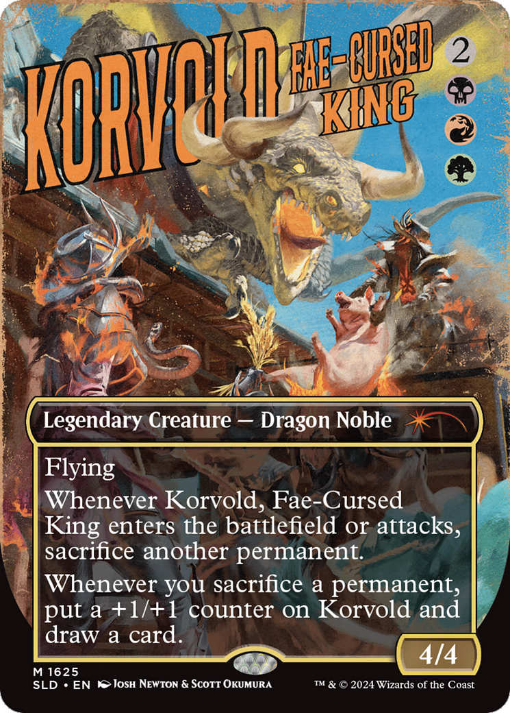 Korvold, Fae-Cursed King [Secret Lair Drop Series] - Destination Retro