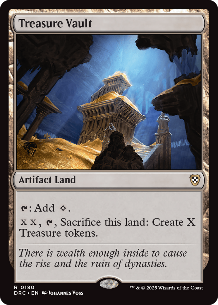 Treasure Vault [Aetherdrift Commander] - Destination Retro