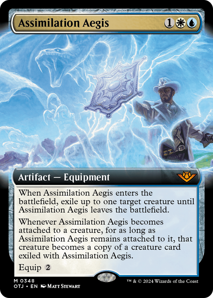 Assimilation Aegis (Extended Art) [Outlaws of Thunder Junction] - Destination Retro