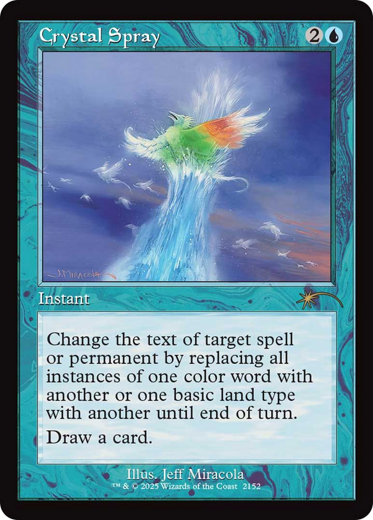 Crystal Spray (Retro Frame) [Secret Lair Drop Series] - Destination Retro