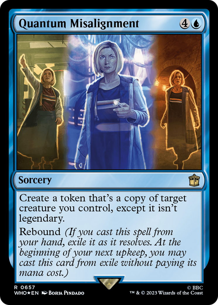 Quantum Misalignment (Surge Foil) [Doctor Who] - Destination Retro