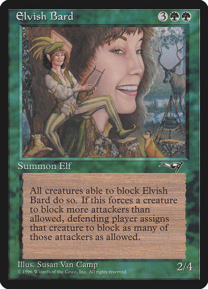 Elvish Bard [Alliances] - Destination Retro