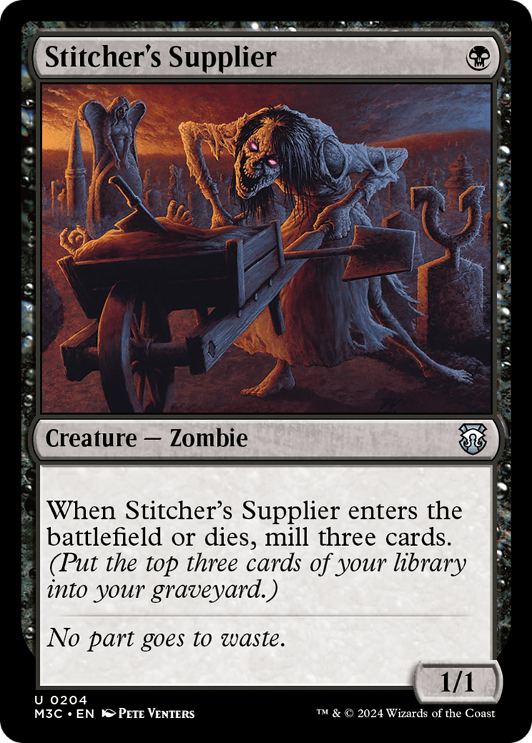 Stitcher's Supplier (Ripple Foil) [Modern Horizons 3 Commander] - Destination Retro