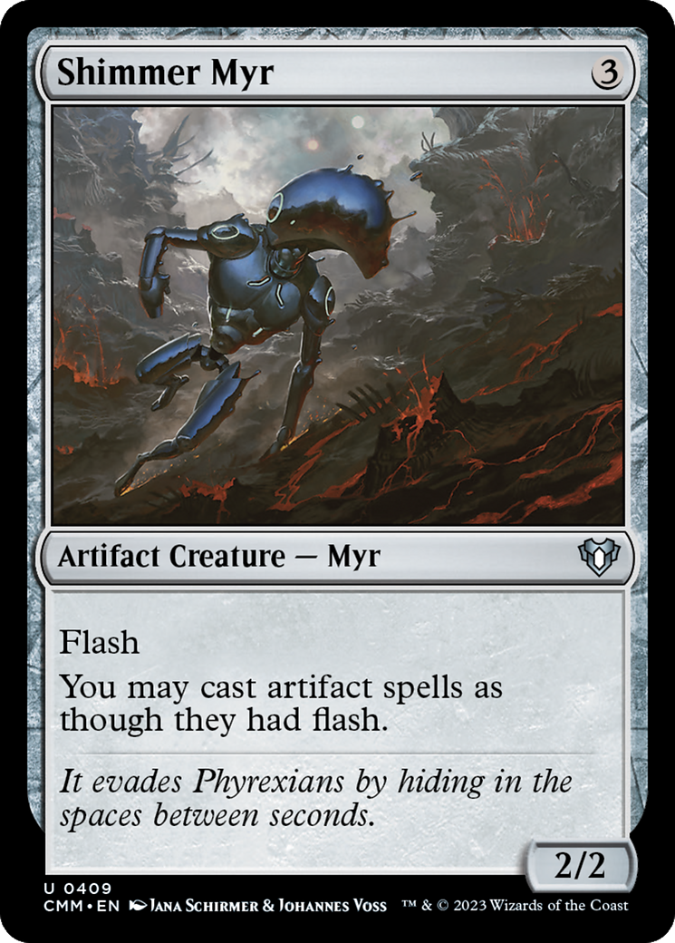 Shimmer Myr [Commander Masters] - Destination Retro