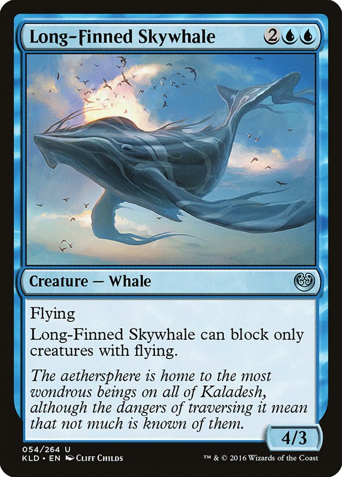 Long-Finned Skywhale [Kaladesh] - Destination Retro