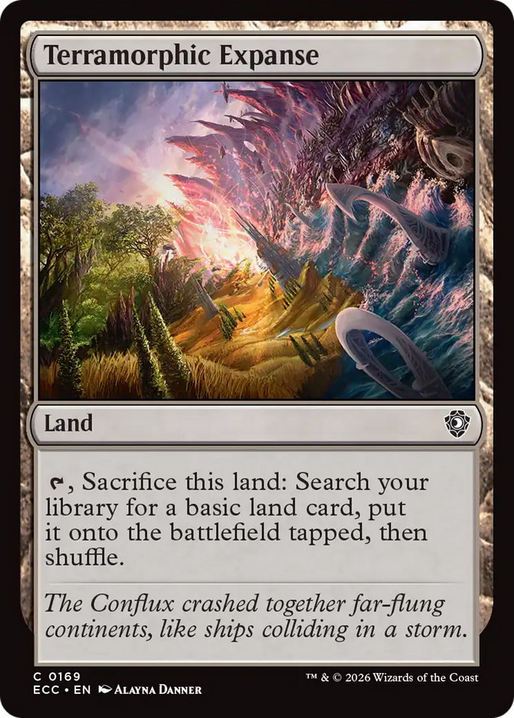 Terramorphic Expanse [Lorwyn Eclipsed Commander] - Destination Retro