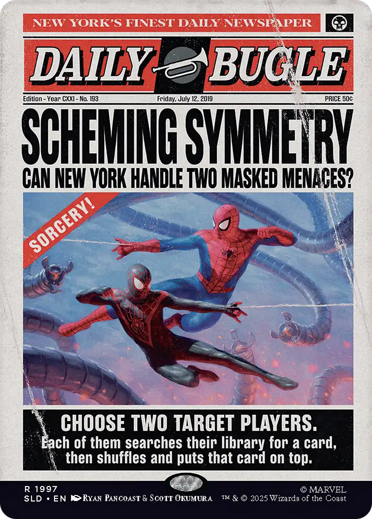 Scheming Symmetry (1997) (Rainbow Foil) [Secret Lair Drop Series] - Destination Retro