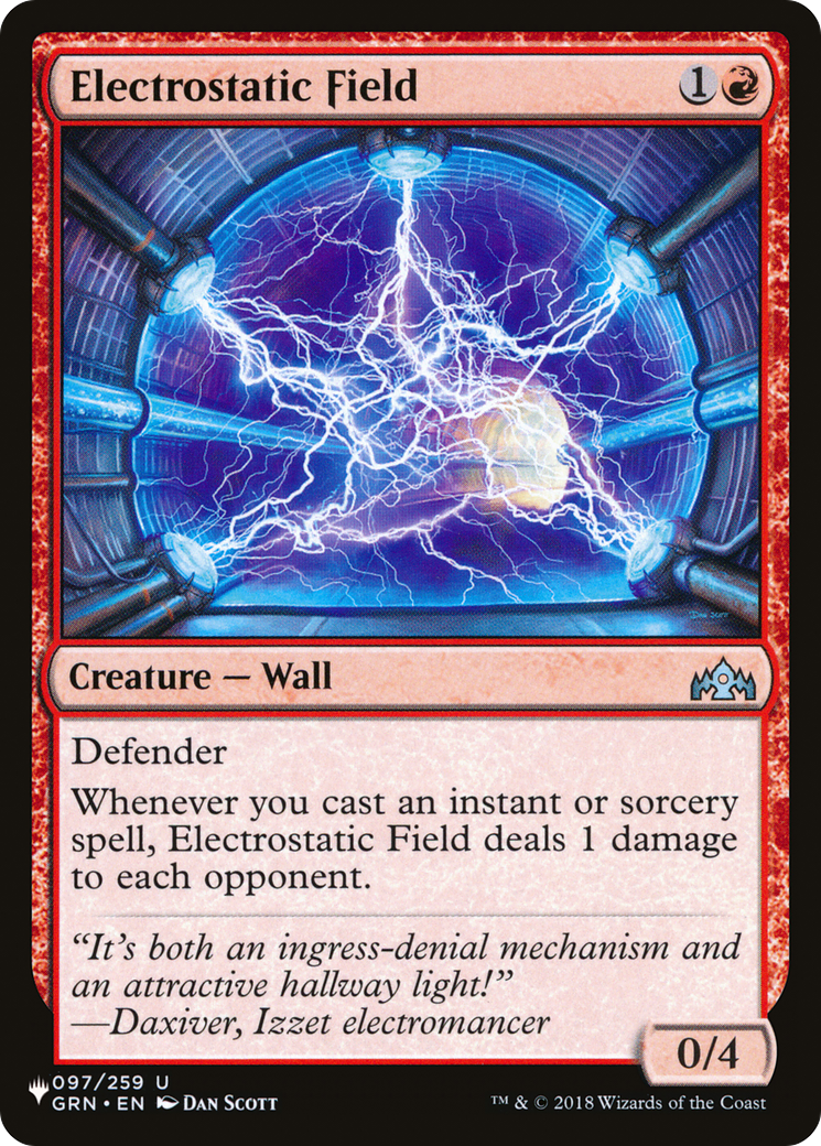 Electrostatic Field [The List] - Destination Retro