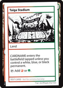 Taiga Stadium (2021 Edition) [Mystery Booster Playtest Cards] - Destination Retro