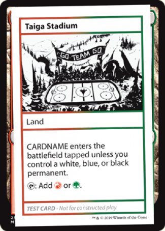 Taiga Stadium (2021 Edition) [Mystery Booster Playtest Cards] - Destination Retro