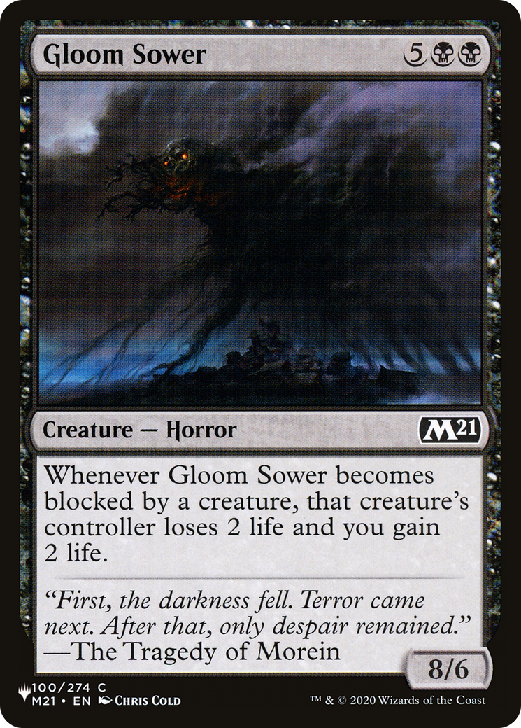Gloom Sower [The List] - Destination Retro
