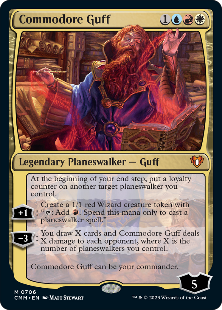 Commodore Guff [Commander Masters] - Destination Retro