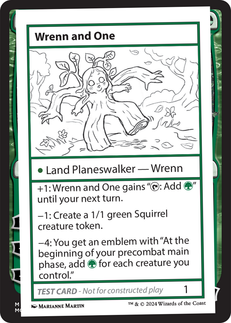 Wrenn and One [Mystery Booster 2 Playtest Cards] - Destination Retro