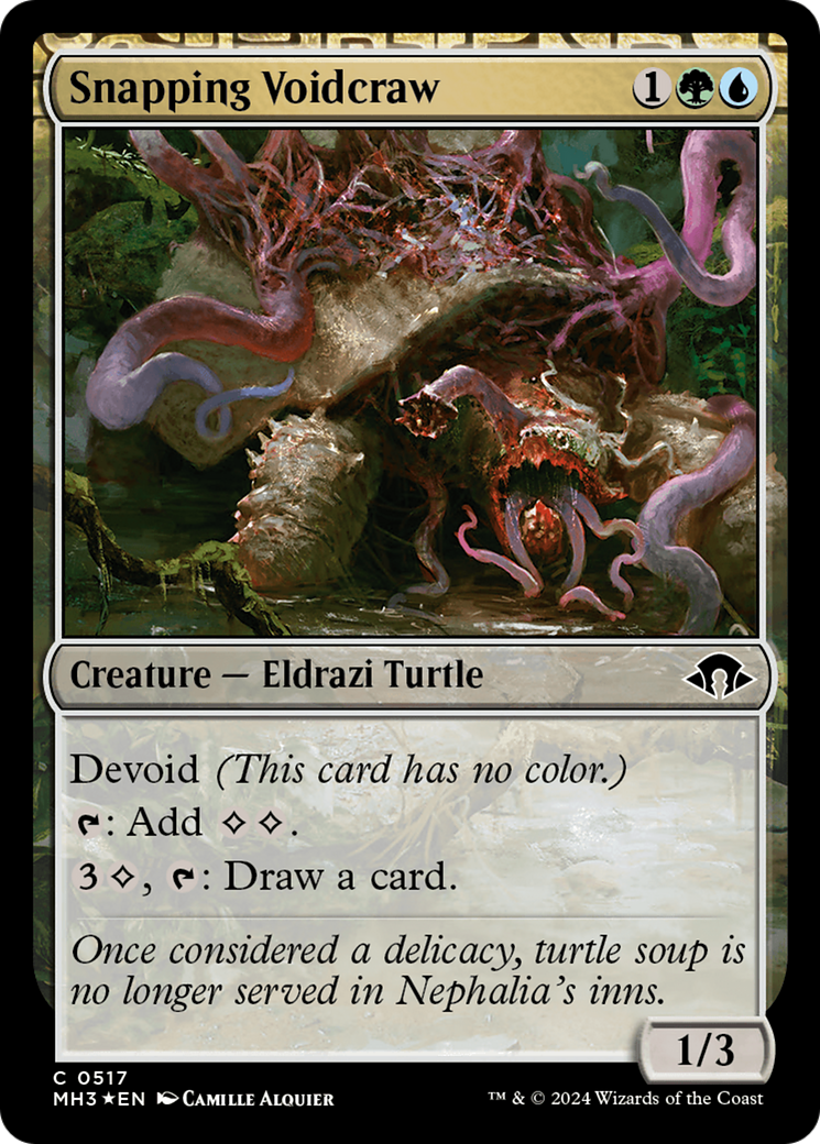Snapping Voidcraw (Ripple Foil) [Modern Horizons 3] - Destination Retro