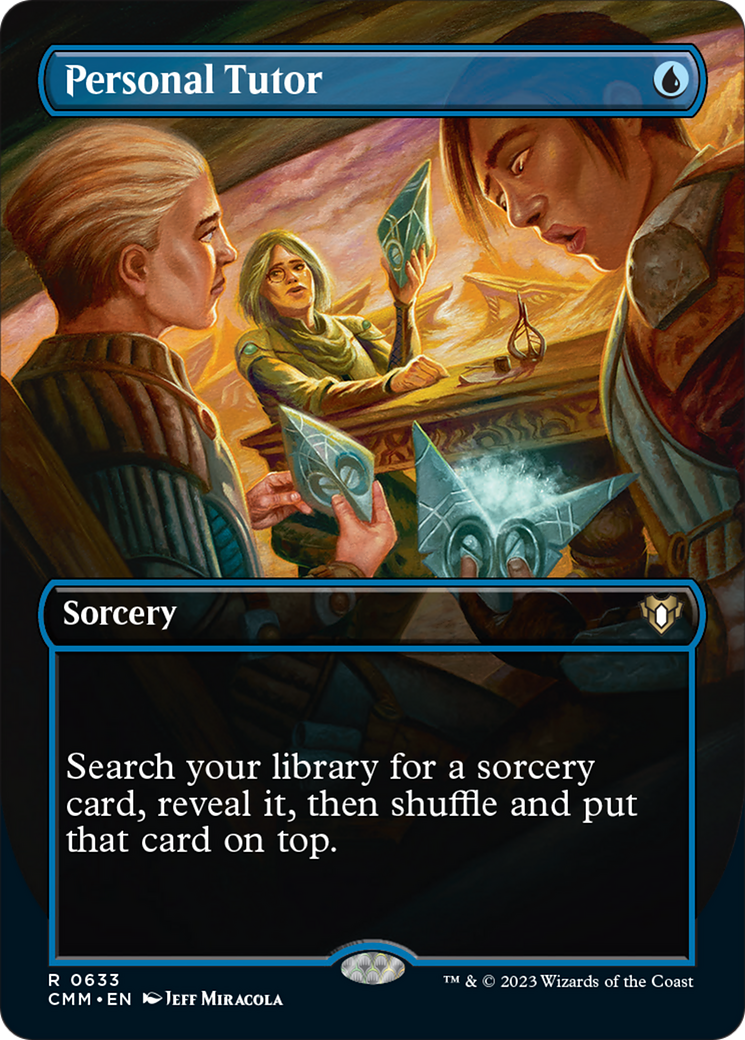 Personal Tutor (Borderless) [Commander Masters] - Destination Retro