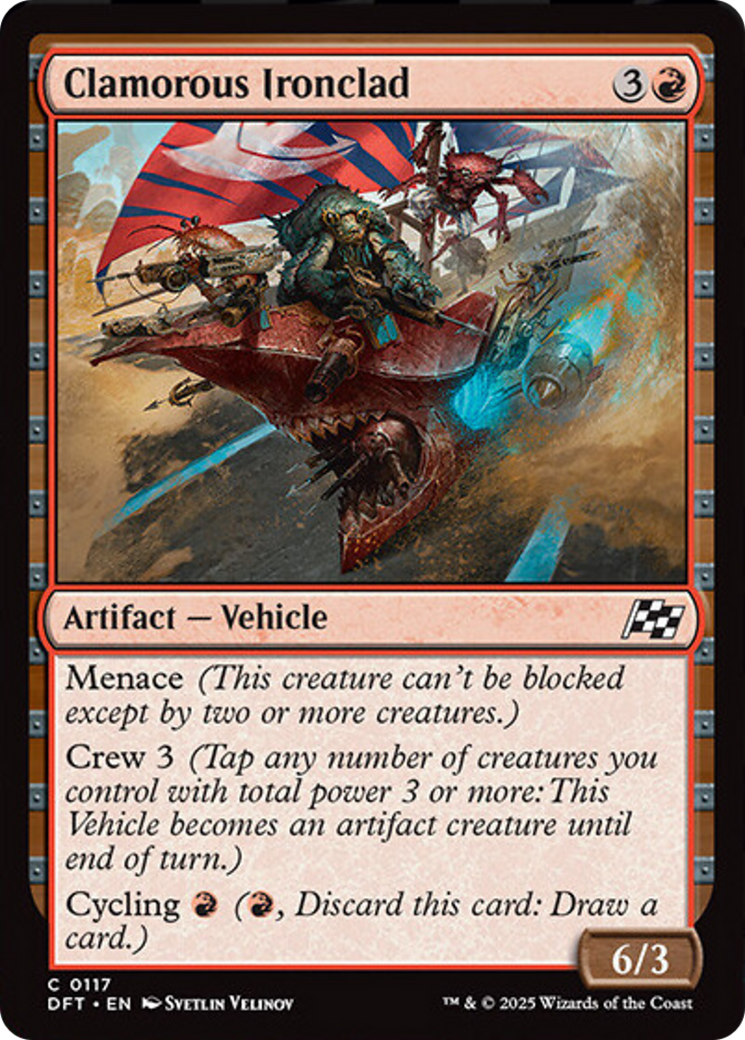 Clamorous Ironclad [Aetherdrift] - Destination Retro