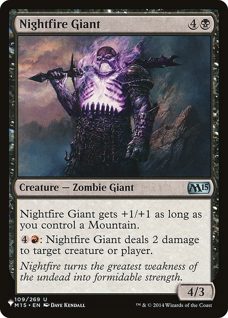 Nightfire Giant [The List] - Destination Retro