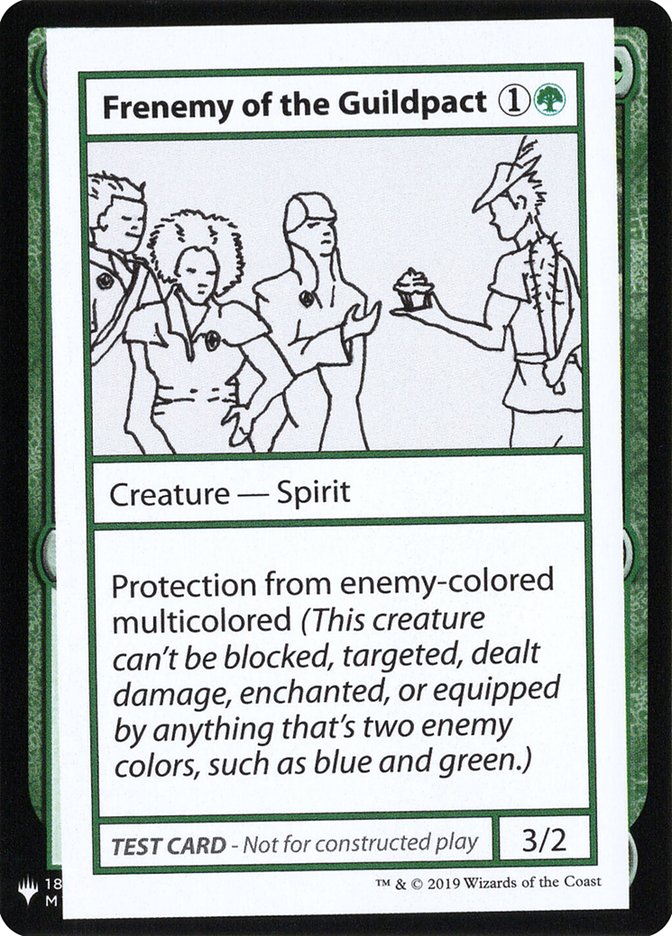 Frenemy of the Guildpact [Mystery Booster Playtest Cards] - Destination Retro