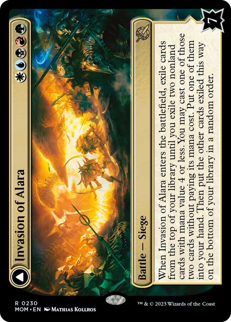 Invasion of Alara // Awaken the Maelstrom [March of the Machine] - Destination Retro