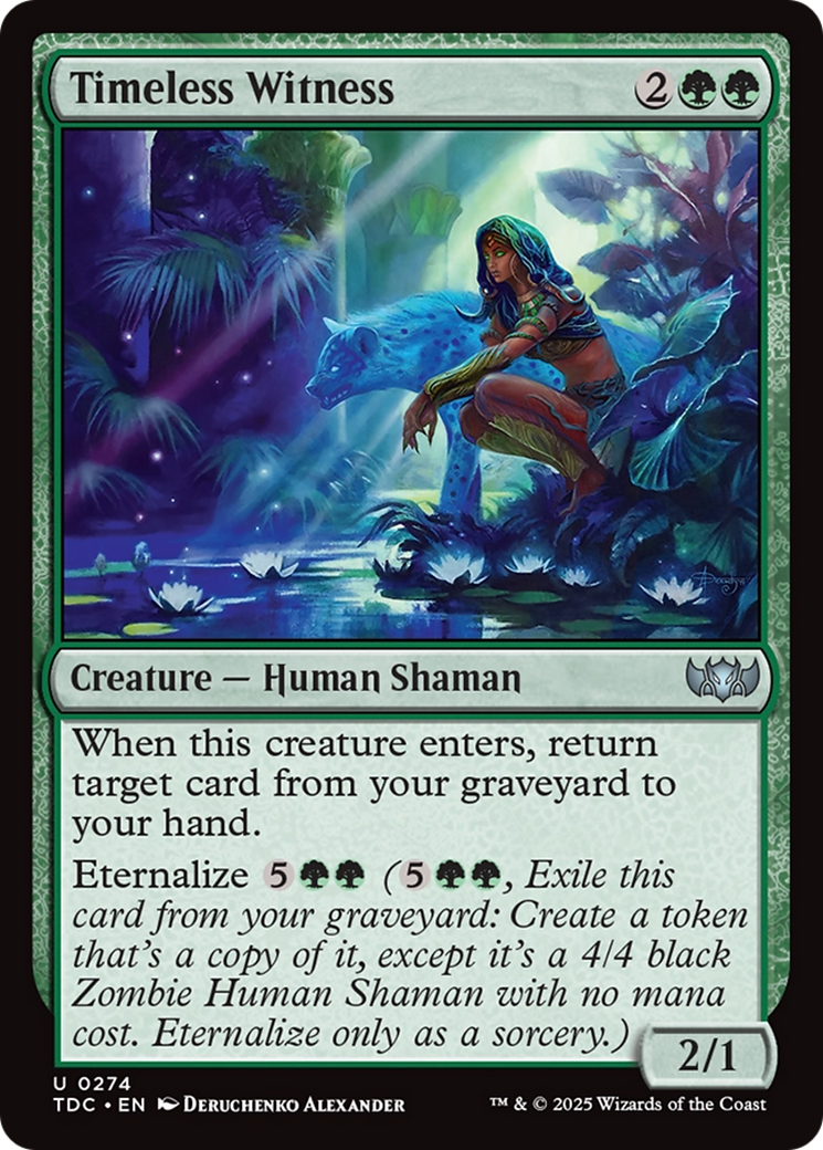 Timeless Witness [Tarkir: Dragonstorm Commander] - Destination Retro