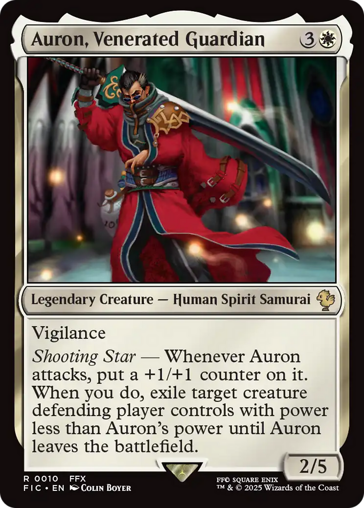 Auron, Venerated Guardian [FINAL FANTASY Commander] - Destination Retro
