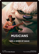 Musicians Theme Card [Avatar: The Last Airbender Tokens] - Destination Retro