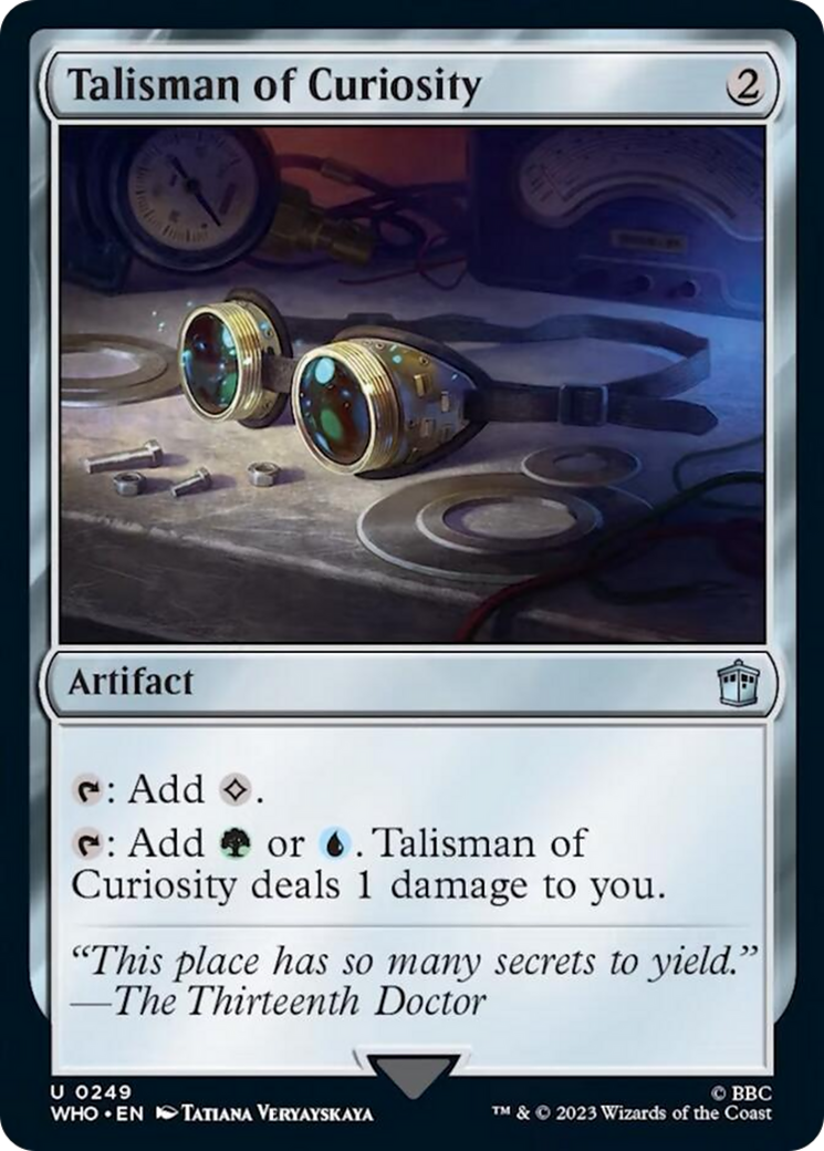 Talisman of Curiosity [Doctor Who] - Destination Retro