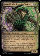 Akawalli, the Seething Tower (Showcase) [The Lost Caverns of Ixalan] - Destination Retro