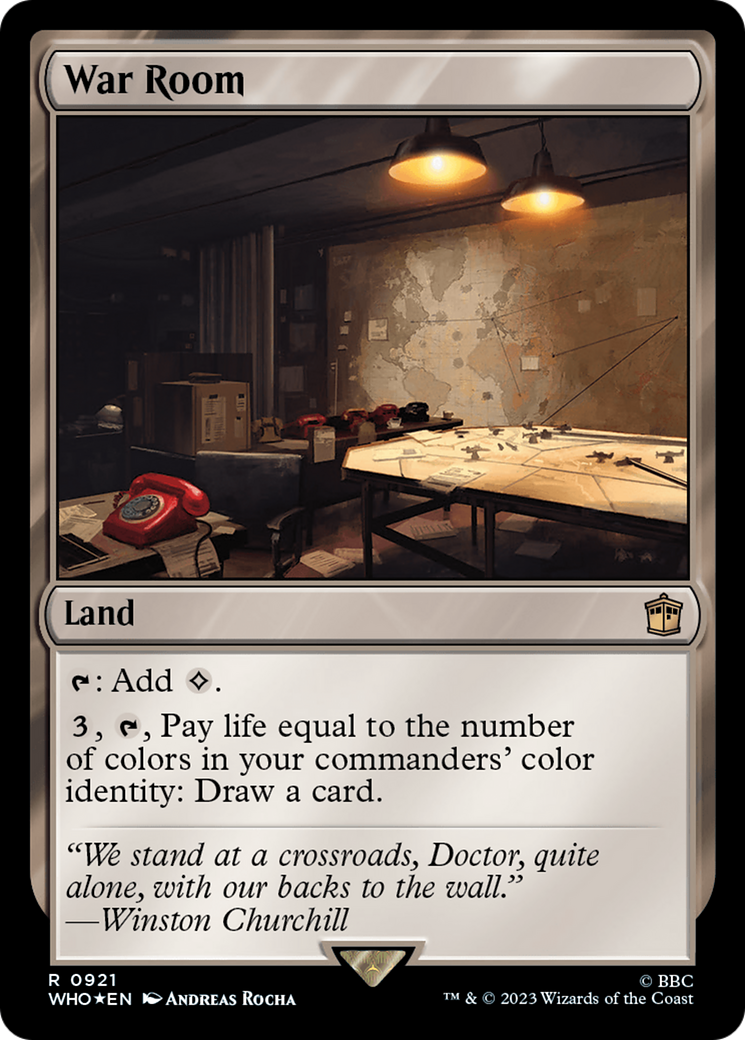 War Room (Surge Foil) [Doctor Who] - Destination Retro