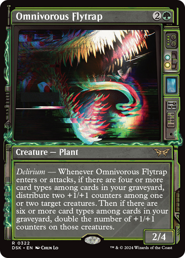 Omnivorous Flytrap (Showcase) [Duskmourn: House of Horror] - Destination Retro
