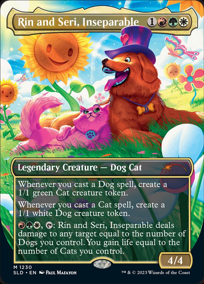 Rin and Seri, Inseparable (Borderless) [Secret Lair Drop Series] - Destination Retro
