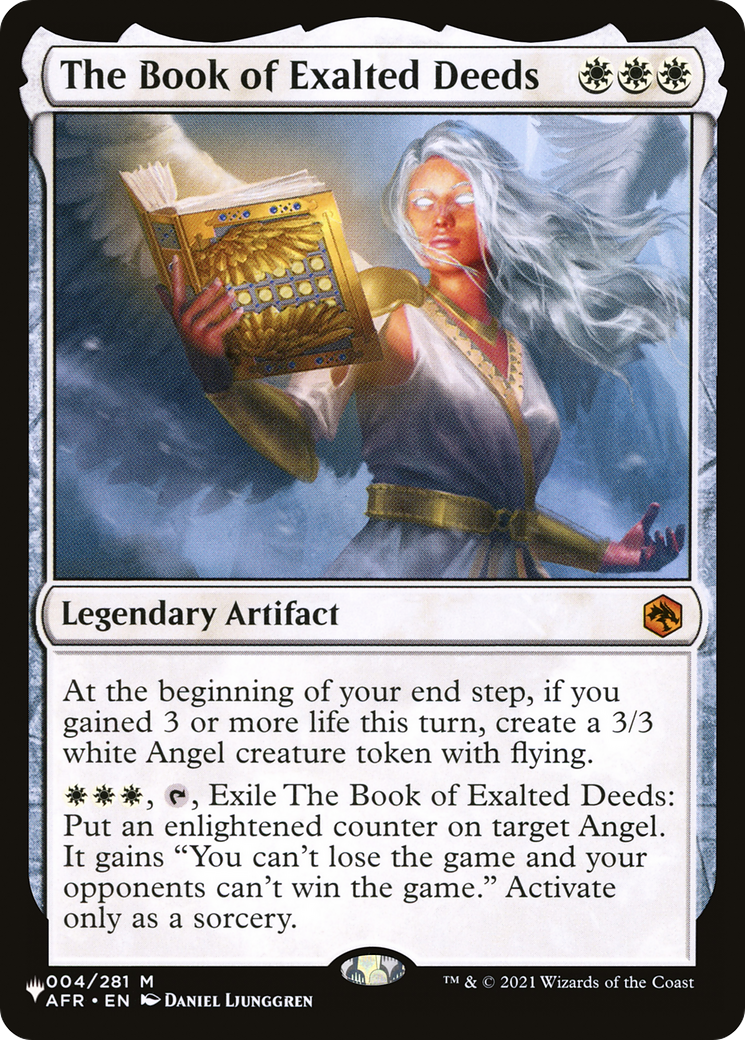 The Book of Exalted Deeds [Secret Lair: Angels] - Destination Retro