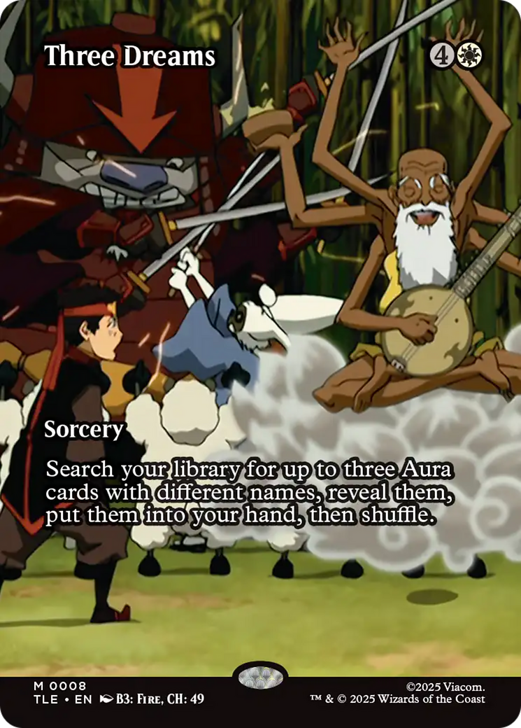 Three Dreams (Borderless) [Avatar: The Last Airbender: Eternal-Legal] - Destination Retro