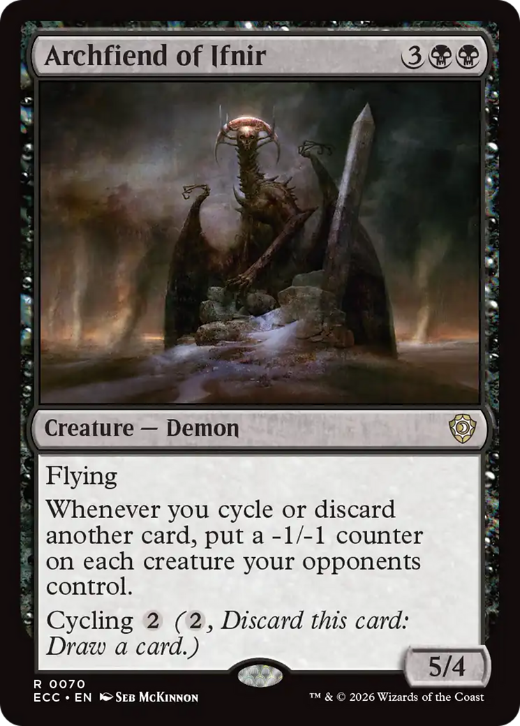 Archfiend of Ifnir [Lorwyn Eclipsed Commander] - Destination Retro
