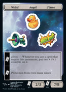 Weird Angel Flame [Unfinity Stickers] - Destination Retro