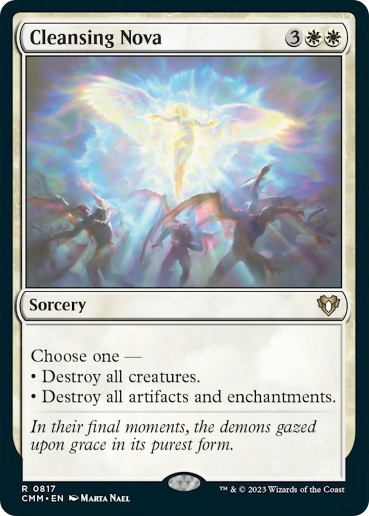 Cleansing Nova [Commander Masters] - Destination Retro