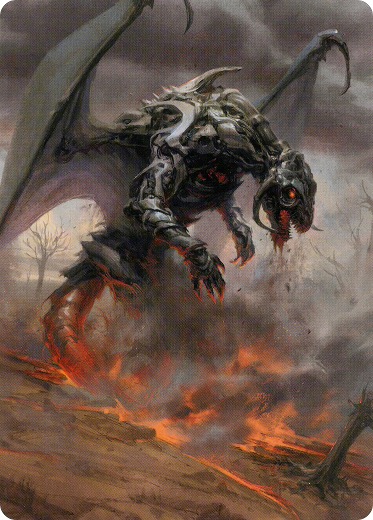 Scion of Draco Art Card [Modern Horizons 2 Art Series] - Destination Retro