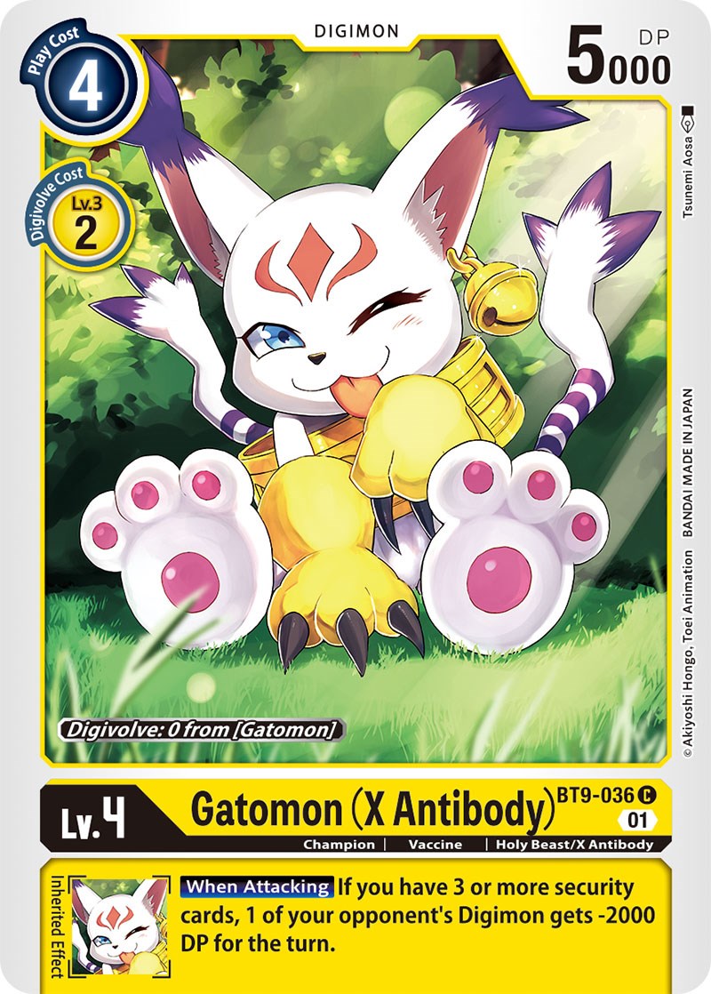 Gatomon (X Antibody) [BT9-036] [X Record] - Destination Retro