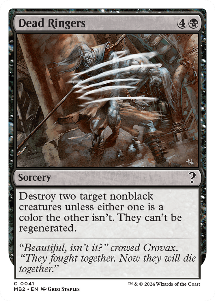 Dead Ringers (White Border) [Mystery Booster 2] - Destination Retro