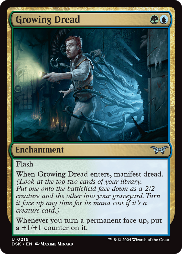 Growing Dread [Duskmourn: House of Horror] - Destination Retro