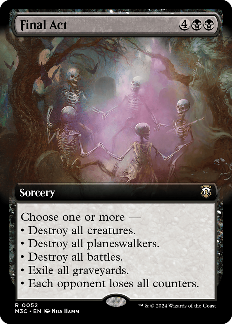Final Act (Extended Art) (Ripple Foil) [Modern Horizons 3 Commander] - Destination Retro